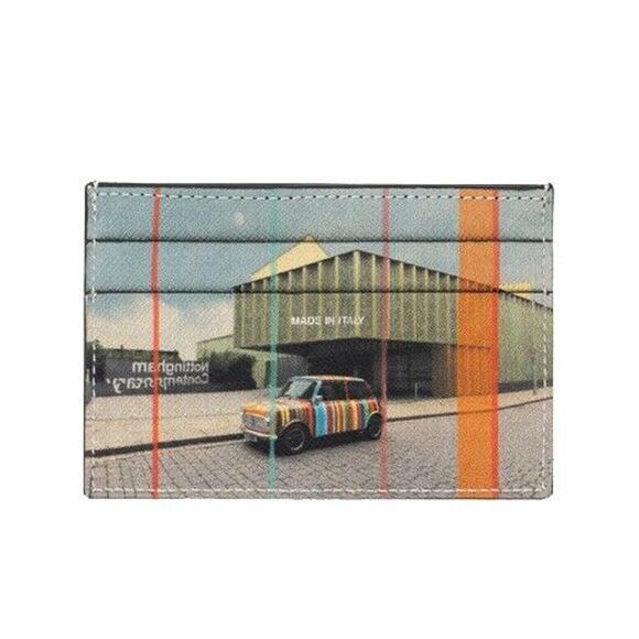 NWT Paul Smith Mini Cooper Nottingham Credit Card Holder Brand New
